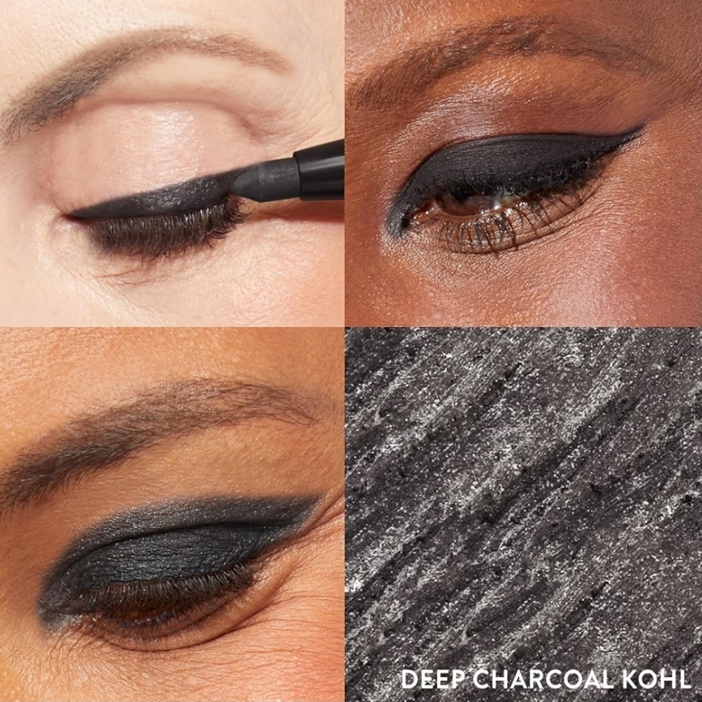 Laura Geller Kajal Longwear Eyeliner: Deep Charcoal Kohl, NIB - Picture 2 of 7